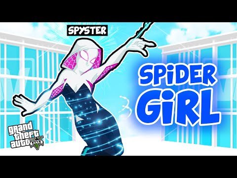 GTA 5: Playing As SPIDER GIRL & Biggest Jewellery Shop ROBBERY in GTA V! (Spider-Verse)