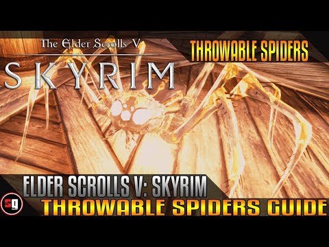 Elder Scrolls V: Skyrim Dragonborn – Throwable Spiders Guide