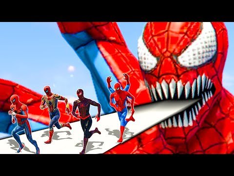 Spider-Verse | Spiderman & Spider-Man Miles Morales & Spider Man Six-Arms vs Spider-Man Doppleganger