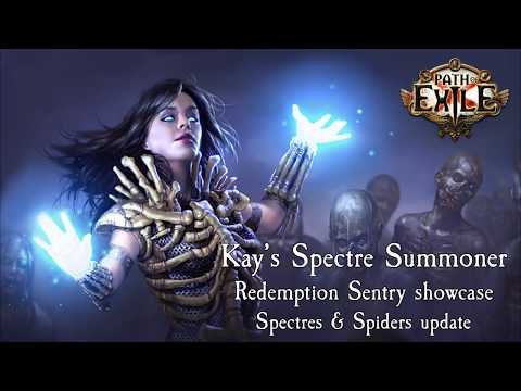 PoE 3.10 – Spectre Showcase: Redemption Sentry + Spectres & Spiders build update