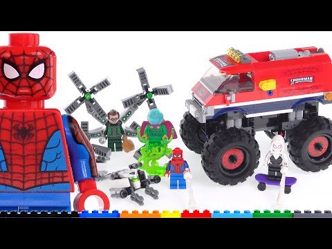 LEGO Spider-Man’s Monster Truck vs. Mysterio 76174 review! But Spidey doesn’t need a truck… or van