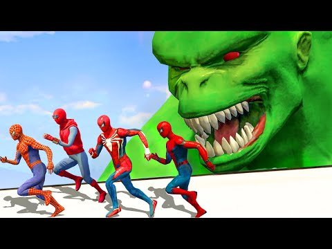 Spider-Verse | Spiderman & Spider-Man Homecoming & Spider Man PS4 vs Hulk 2099