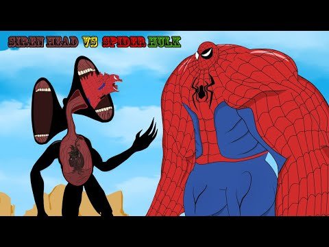 SPIDER HULK vs Godzilla – Siren Head: All Superheroes Transformations – P3 [HD] | Godzilla Cartoon