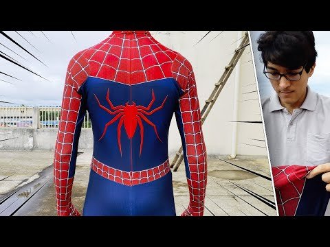 RAIMI SPIDER-MAN COSTUME In Real Life (Suit Up – Cosplay)