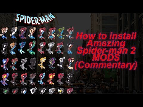 Spider-man Mods Tutorial – How to – Simplest way ever (Works on almost all PC Spider-man Games)
