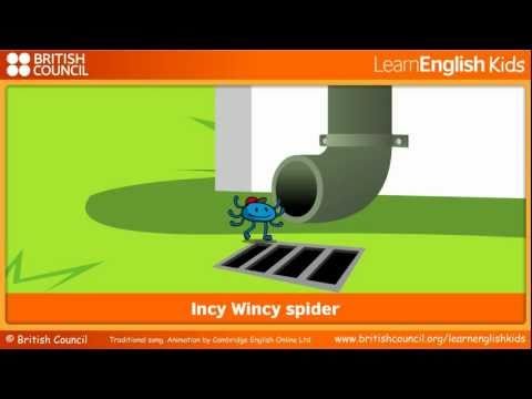 Incy Wincy spider – Nursery Rhymes & Kids Songs – LearnEnglish Kids British Council