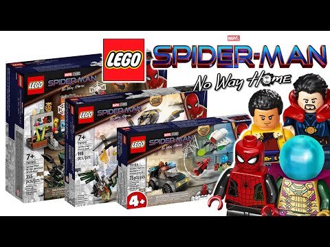 LEGO Spider-Man No Way Home Sets OFFICIALLY Revealed