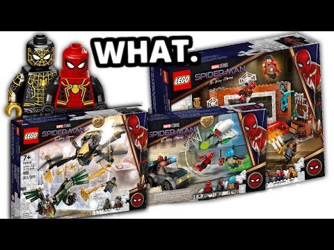 LEGO Spider-Man No Way Home 2021 sets! SPOILER ALERT!