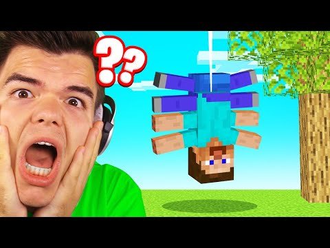 I Crafted *NEW* SPIDER ARMOR In MINECRAFT… (Weird)