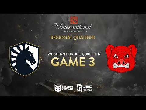 LIQUID vs Spider Pigzs | Ti10: EU Qualifier | 23 CREATIVE VN | Game 3