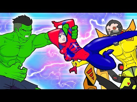 Among Us Superheros – Perfect Timing Spider Girl Winner / Among Us Animation