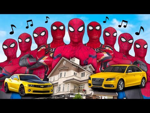 ALL SPIDER-MAN’s Dancing (Full Episode) | SUPERHEROS Funny Music Video
