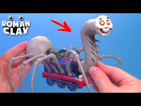Thomas.exe SPIDER with Clay | Cursed Thomas the Train Engine.exe