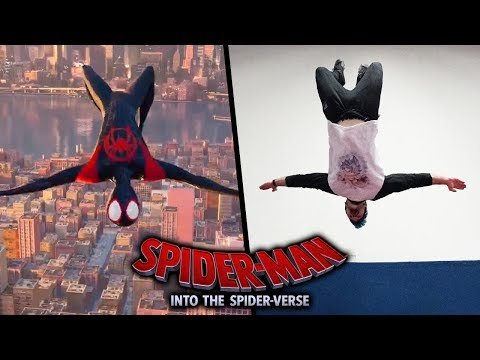 Spider-Man: Into the Spider-Verse Stunts In Real Life (Parkour)