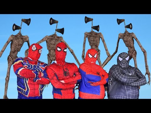 Team Spider-Man VS Team Siren Head