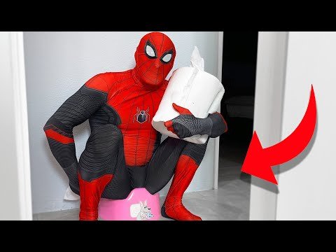 Spider man | An ordinary day for Spider-Man (spider-man in real life)