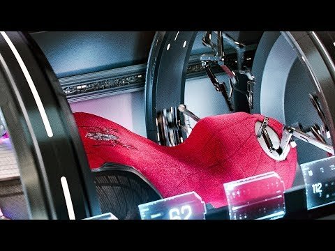 Peter Makes His New Suit Scene | SPIDER-MAN FAR FROM HOME (2019) Movie CLIP HD