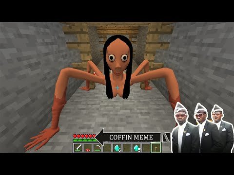 I Found Mutant Spider – MOMO in Minecraft – Coffin Meme