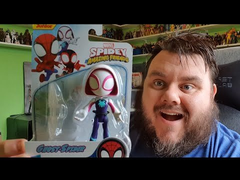 Marvel Spidey and His Amazing Friends Ghost-Spider Hero Action Figure Review