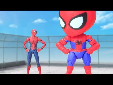 Spider-Man Top 10 Fights & Web Swinging in Spider-verse Figure Stopmotion