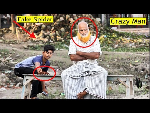 Big Remote Control Spider Prank!! Fake Spider Attack On Public || Fake Spider Vs Man Prank Video