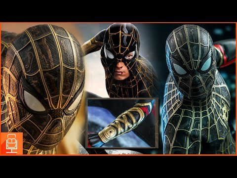 BREAKING Spider-Man No Way Home Black & Gold MAGIC Ability Suit Fully Revealed With Details