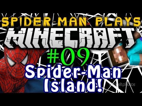 Spider-Man Plays Minecraft – Spider-Man Island!