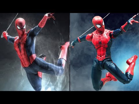 Spider-Man Top 10 Fights & Web Swinging in Spider-verse Figure Stopmotion