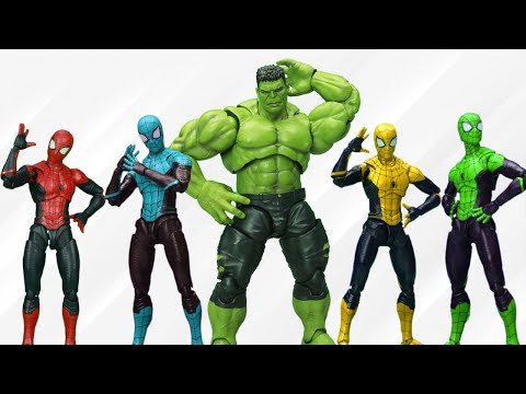Spider-Man Vs Hulk Best Scene In Spider-verse | Figure Stopmotion