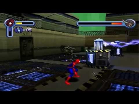 Spider-Man (PS1) Walkthrough Part 3 – Fight With Rhino and Chasing Venom