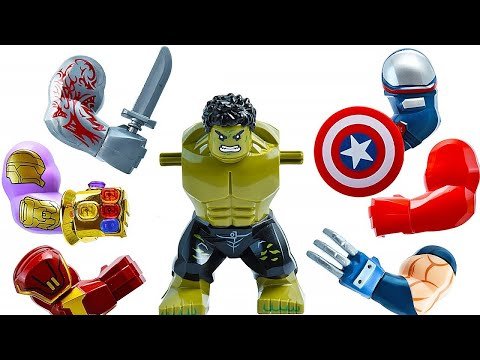 Lego Swimming Pool Spider-Man Vs Hulk Lego Stop Motion