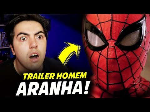 INCRÍVEL!! REACT TRAILER HOMEM ARANHA SPIDER-MAN LOTUS!