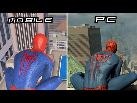The Amazing Spider man 2 Mobile Vs Pc | spider-man 2021!