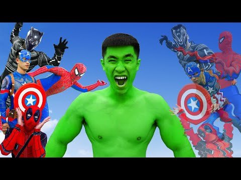 Superheroes VS Siren Head Cartoon Cat | Hulk Prank | SPIDER-MAN Story In Real Life