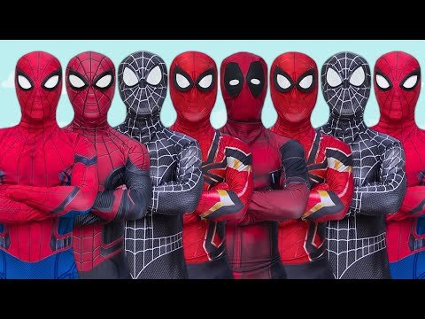 SUPERHEROS All Story In Real Life | Nonstop (3 Hours) | Spider-Man, Venom, Deadpool Funny Videos
