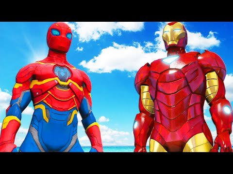 New Stark City Spider-Man VS Iron Man – Extremis