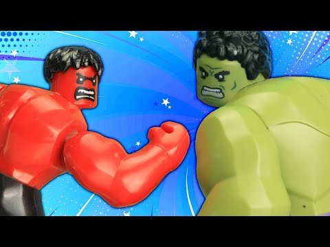 Lego City Superhero Hulk vs Spider-Man No Way Home Lego Stop Motion