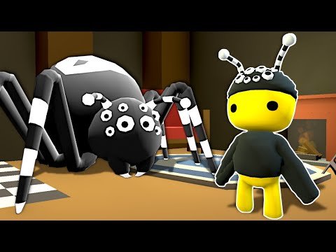 I Found a Secret GIANT SPIDER Living in the Walls! – Wobbly Life Gameplay