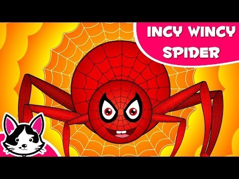 Itsy Bitsy Spider | Cartoon Nursery Rhymes | Songs for Kids & Toddlers