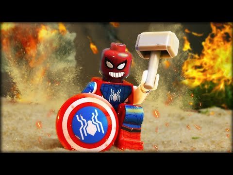 Lego City Hulk Vs Superhero Spider-Man Best Scene – Lego Stop Motion