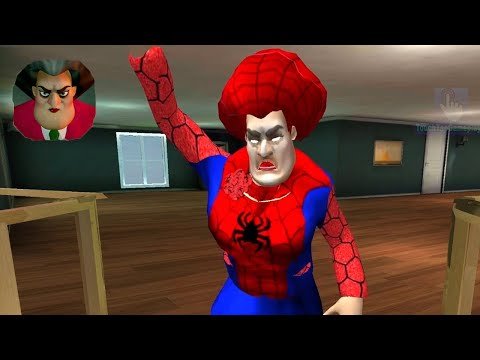 Scary Teacher 3D – Gameplay Walkthrough Part 17 – Chapter 9 New Teacher Spider-Man (Android IOS)