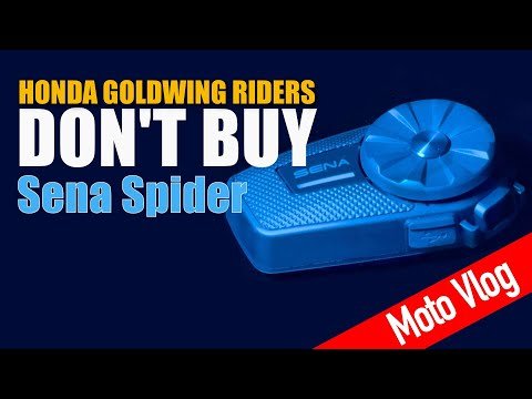 Don’t Buy The Sena Spider ST1 Until You Watch This! | 2018+ Honda Goldwing | CruisemansGarage.com