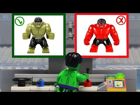 Spider-Man Vs Hulk Avengers Superhero Best Scene Lego Stopmotion