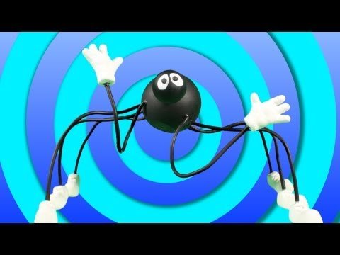 Itsy Bitsy Spider – Childrens Song – Stop Motion Animation