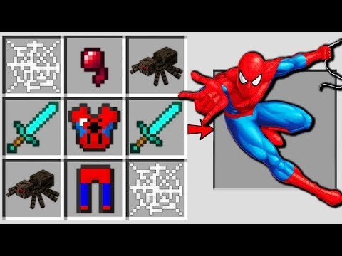 Minecraft Battle : HOW TO CRAFT SPIDER MAN Challenge in Minecraft Animation