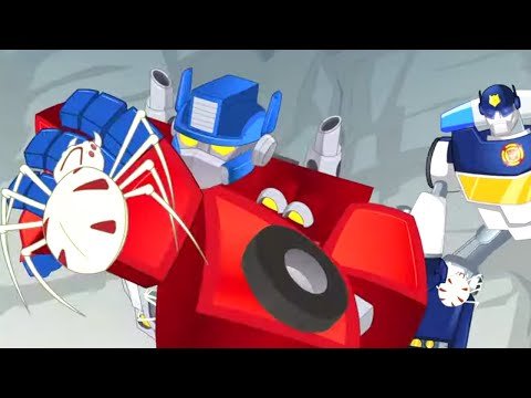 Transformers Kids 🕷 Spider Invasion! 🕷 Transformers Rescue Bots | Kids Videos