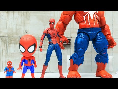 Spider-Man Vs Iron Man Top 10 Action Scene In The Spider-Verse Figure Stopmotion