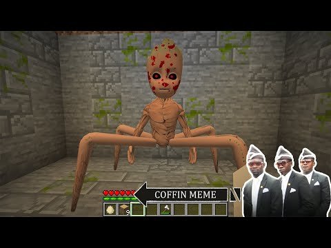 I Found Spider GROOT.EXE in Minecraft – Coffin Meme