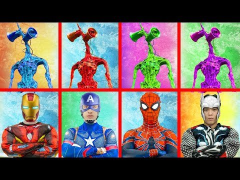 Hulk Prank | Spider-Man Story In Real Life | Superheroes VS Cartoon Cat, Siren Head, SCP 096