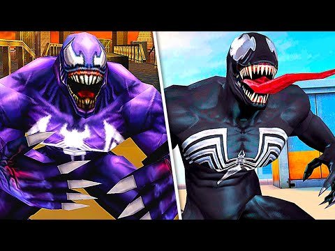 Evolution of Venom Boss Fight in Spider-Man Games (Total Mayhem x The Amazing Spider-Man 2) 4K60FPS